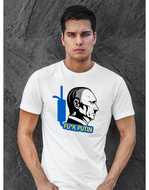 Marškinėliai - Fu*k Putin